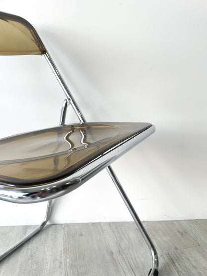 Chaise Pliante en Plexi fumé