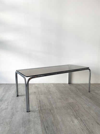 Table en Verre fumé 70'