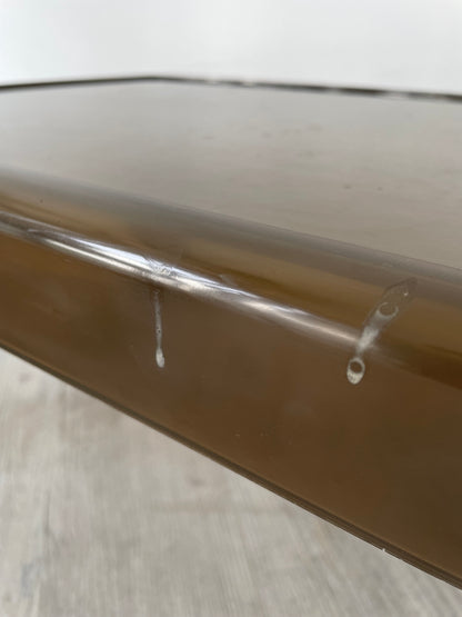 Table Basse Plexi Fumé Prisunic