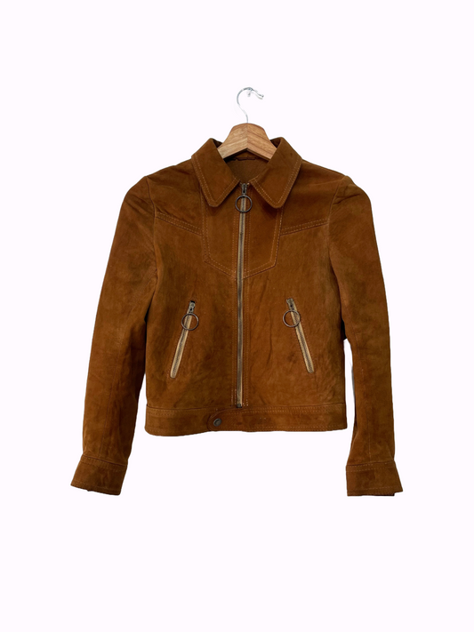 Veste Cuir 70' _ S