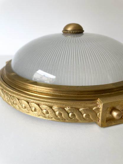 Plafonnier bronze Maison Baguès